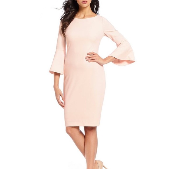 Calvin Klein Dresses & Skirts - NWT Calvin Klein Bell Sleeve Dress, Size 6